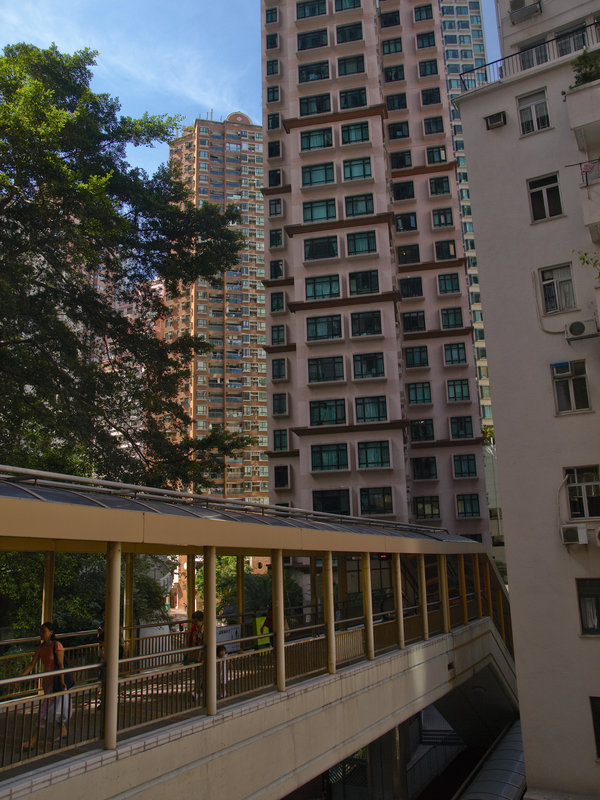 Hong Kong
      Island, Central to Mid Level Escalator